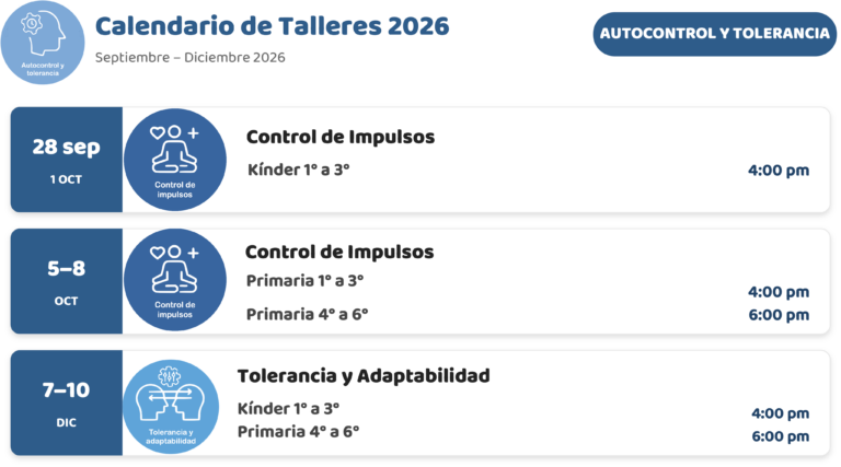 Autocontrol y Tolerancia