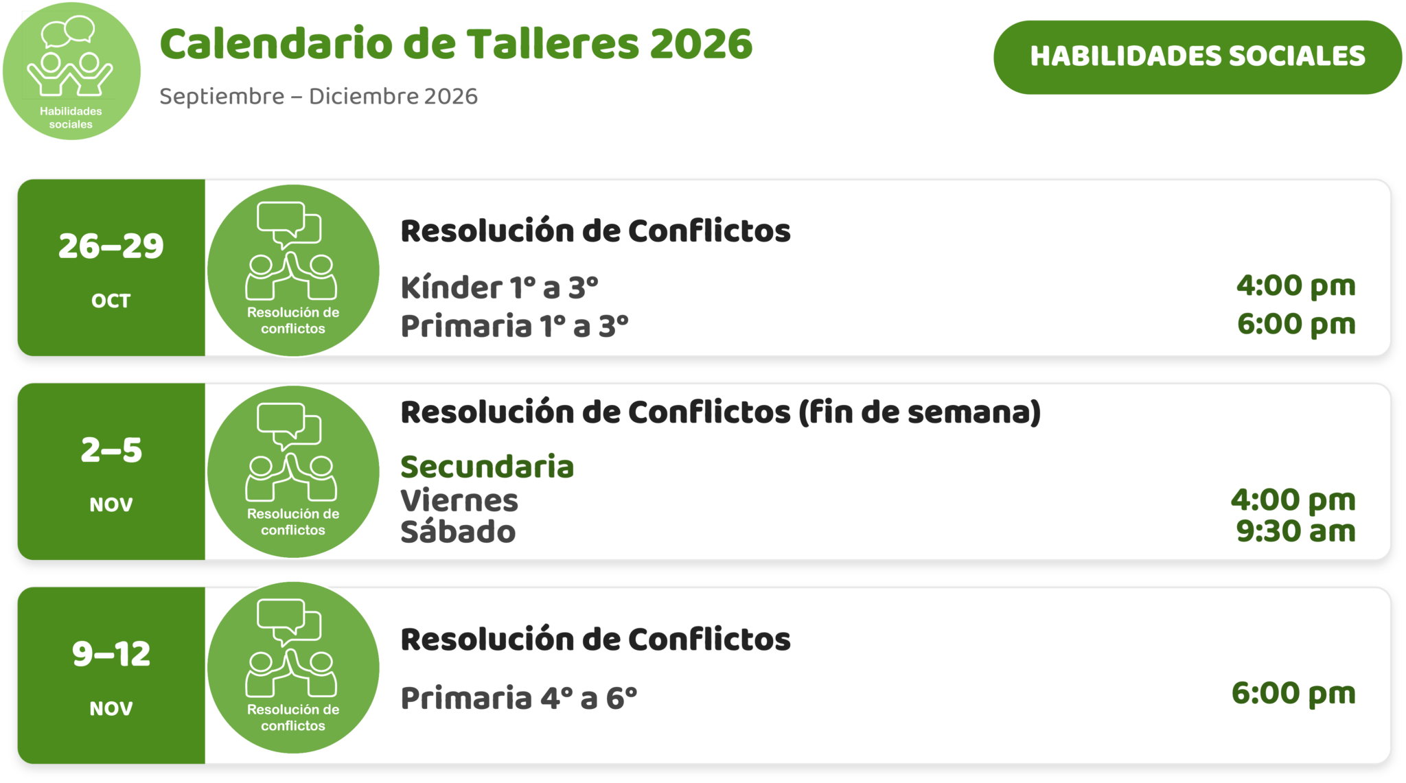 Habilidades sociales