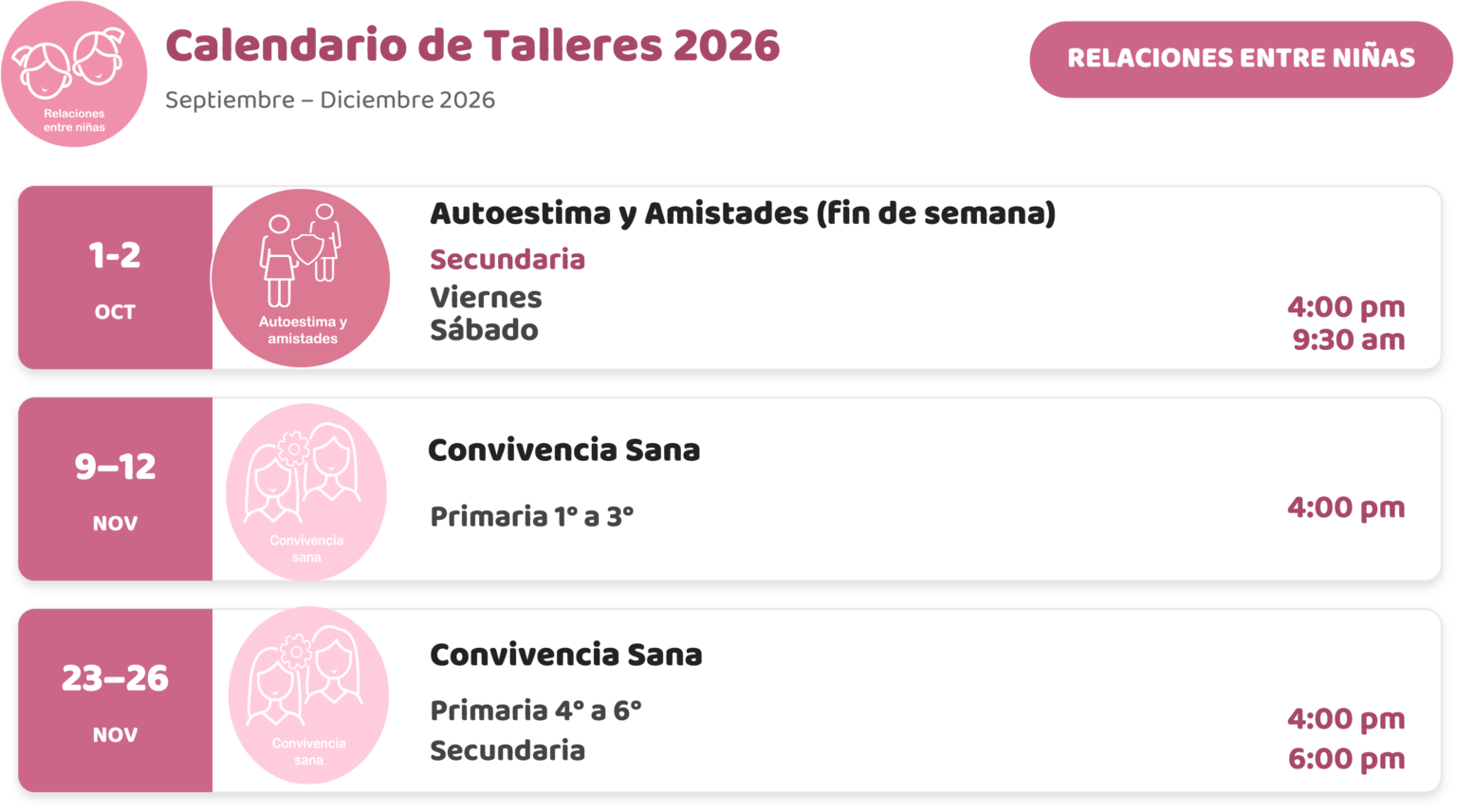 Relaciones entre niñas